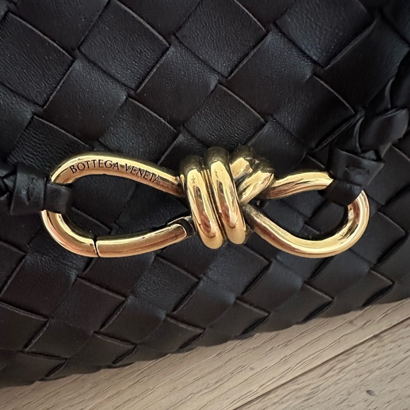 NEW Bottega Veneta Dark Brown Woven Shoulder Bag - Picture 7 of 7